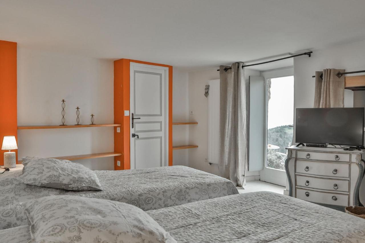 Maison D'Hotes Le Hameau De La Mure Saint-Laurent-du-Pape エクステリア 写真