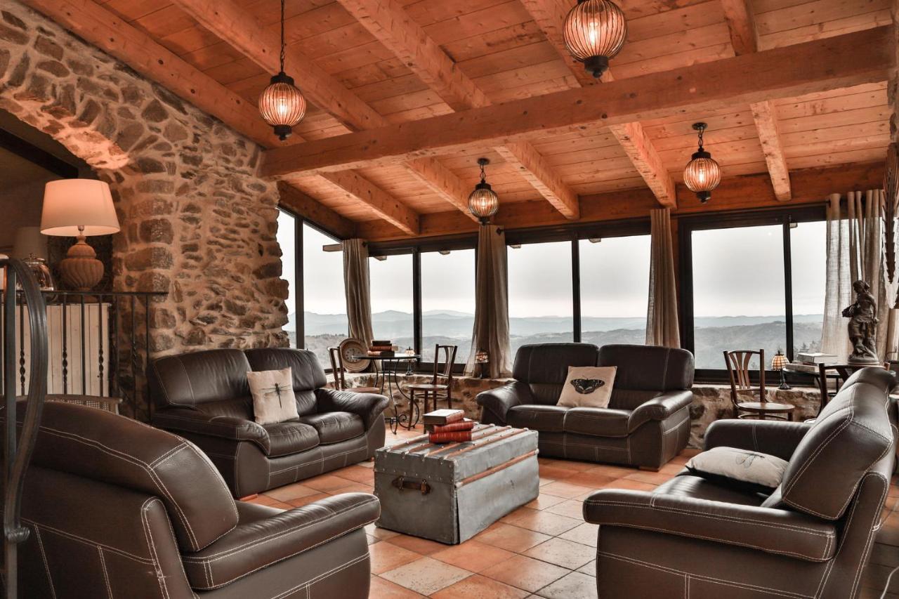 Maison D'Hotes Le Hameau De La Mure Saint-Laurent-du-Pape エクステリア 写真