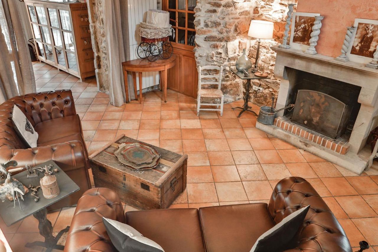 Maison D'Hotes Le Hameau De La Mure Saint-Laurent-du-Pape エクステリア 写真